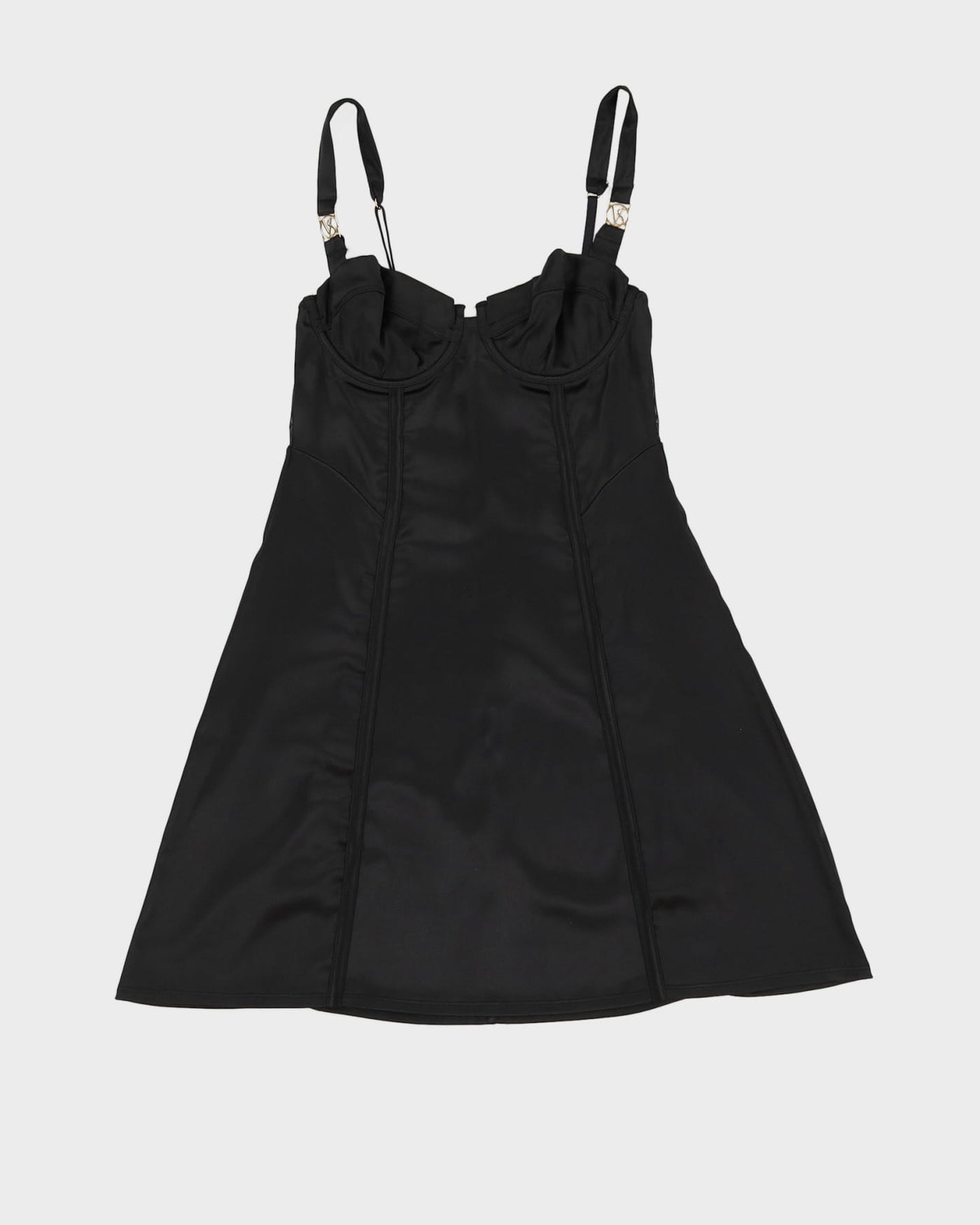 Victoria's Secret Black Bodycon Slip Dress - XS