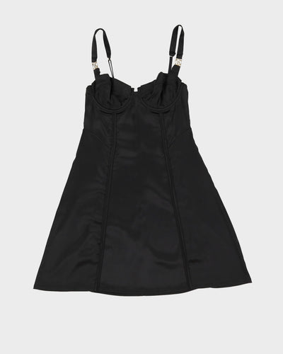 Victoria's Secret Black Bodycon Slip Dress - XS