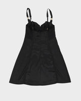 Victoria's Secret Black Bodycon Slip Dress - XS