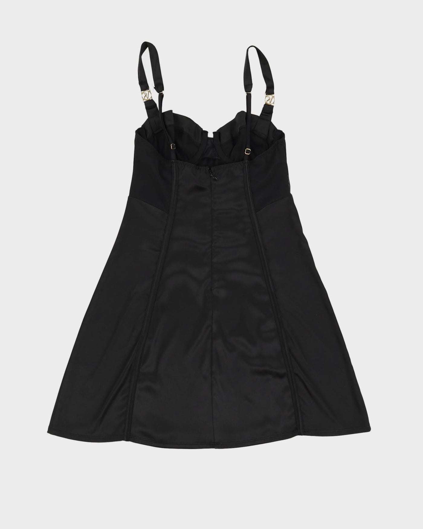 Victoria's Secret Black Bodycon Slip Dress - XS