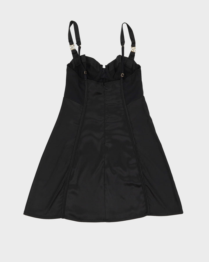 Victoria's Secret Black Bodycon Slip Dress - XS