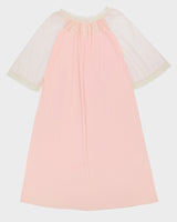 Vintage 1980s Pink Long Sleeve Slip Dress - M