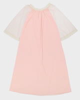 Vintage 1980s Pink Long Sleeve Slip Dress - M