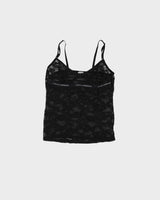 Dolce &amp; Gabbana Black Lace Camisole - S