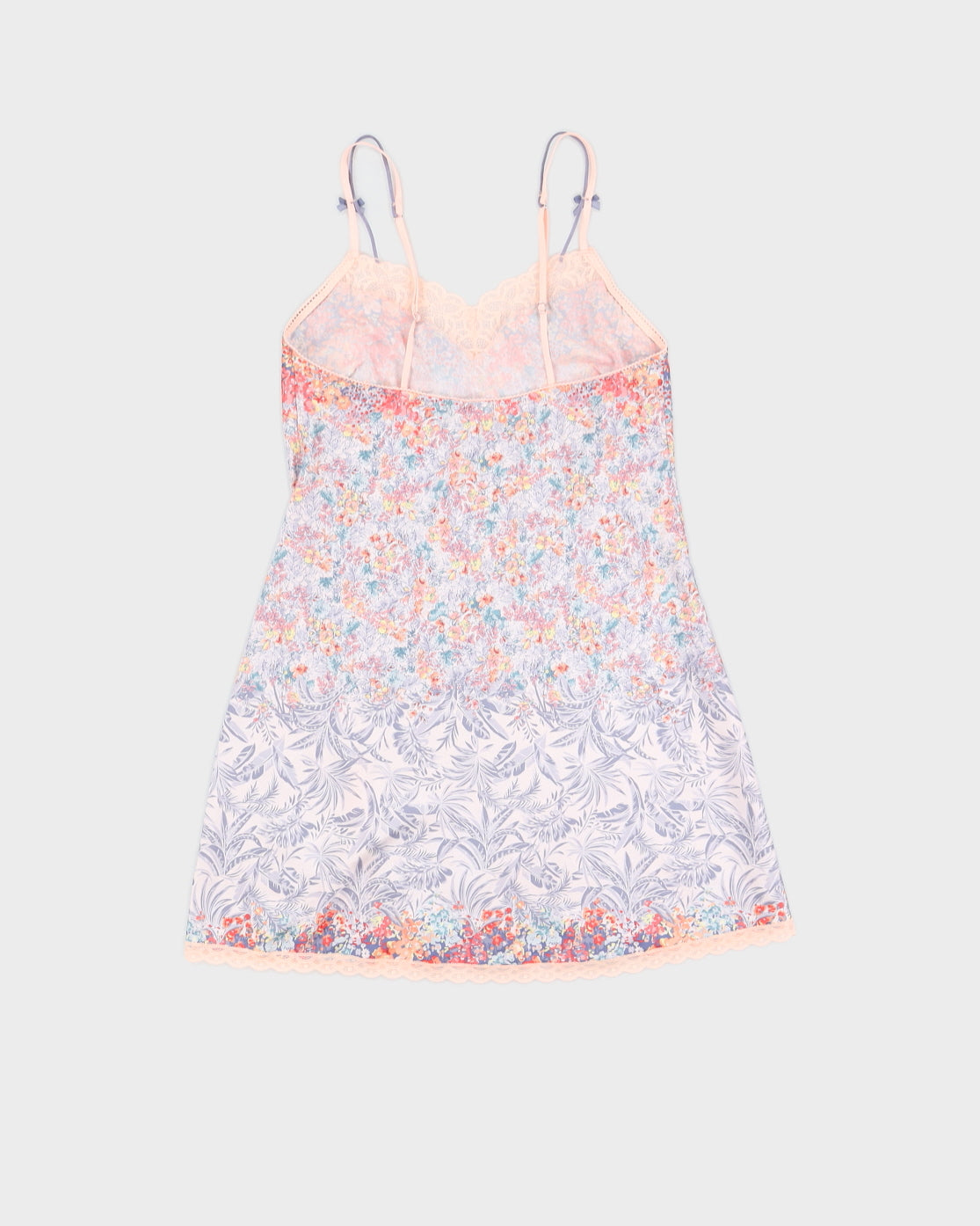 Victoria's Secret Y2K Spring Floral and Lace Mini Slip - XS
