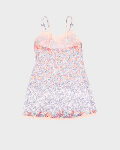Victoria's Secret Y2K Spring Floral and Lace Mini Slip - XS