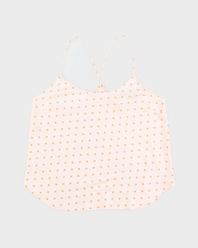 Victoria's Secret Cream Polka Dot Camisole - M