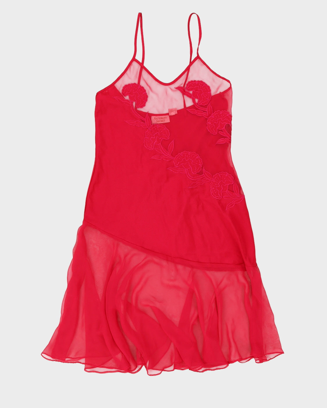 Victoria's Secret Pink Lace Detailed Slip Dress - S
