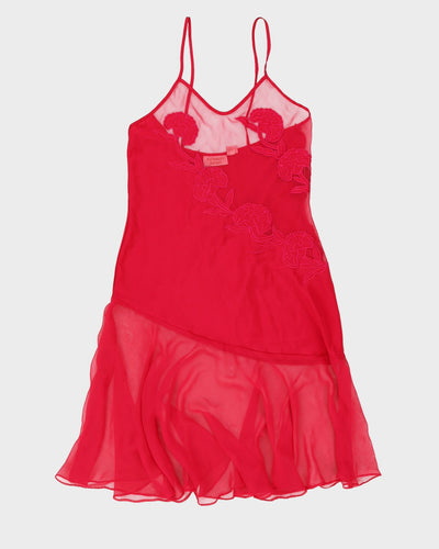 Victoria's Secret Pink Lace Detailed Slip Dress - S