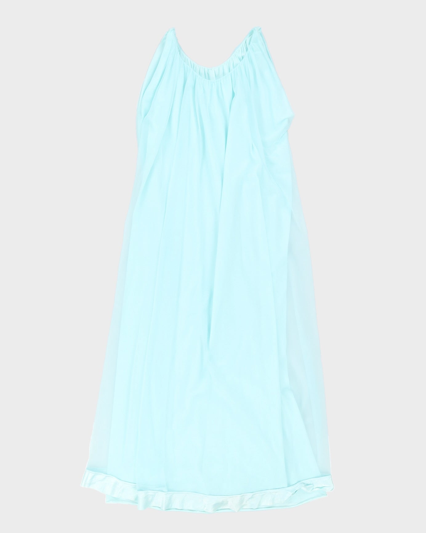 Vintage 1970s Mint Slip Dress - M / L