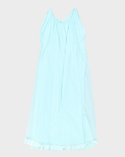 Vintage 1970s Mint Slip Dress - M / L