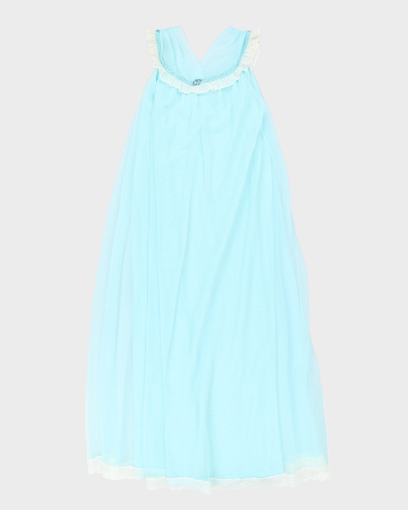 Vintage 1970s Mint Slip Dress - M / L