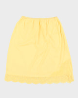 Yellow Lingerie Skirt - S