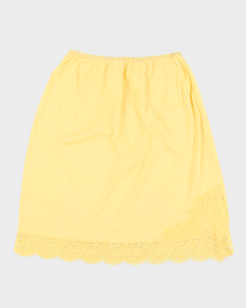 Yellow Lingerie Skirt - S