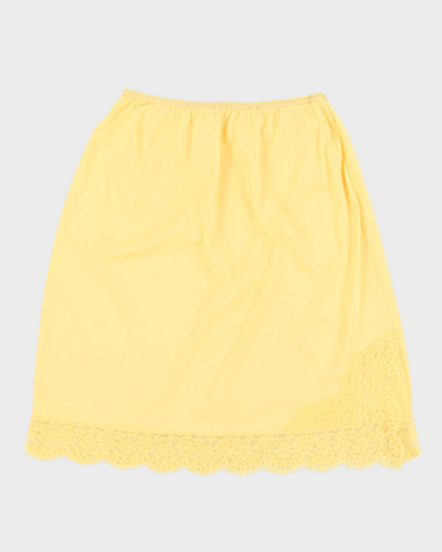 Yellow Lingerie Skirt - S