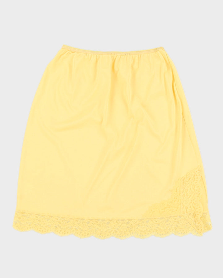 Yellow Lingerie Skirt - S
