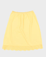 Yellow Lingerie Skirt - S