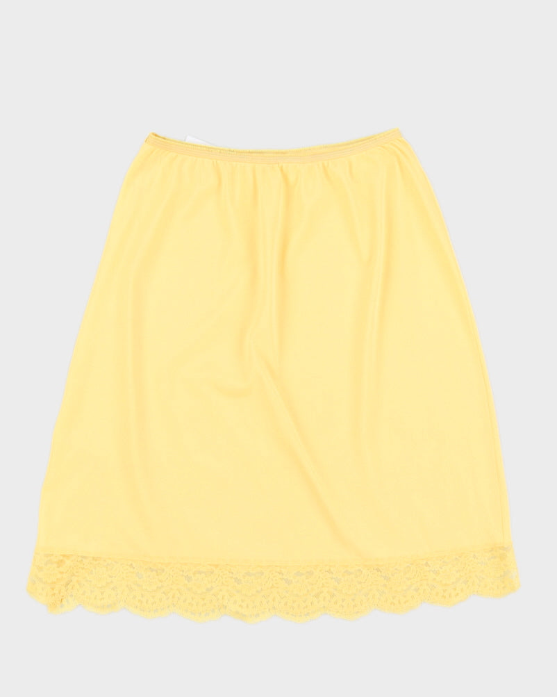 Yellow Lingerie Skirt - S