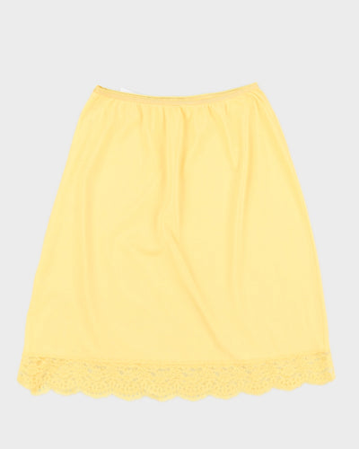 Yellow Lingerie Skirt - S