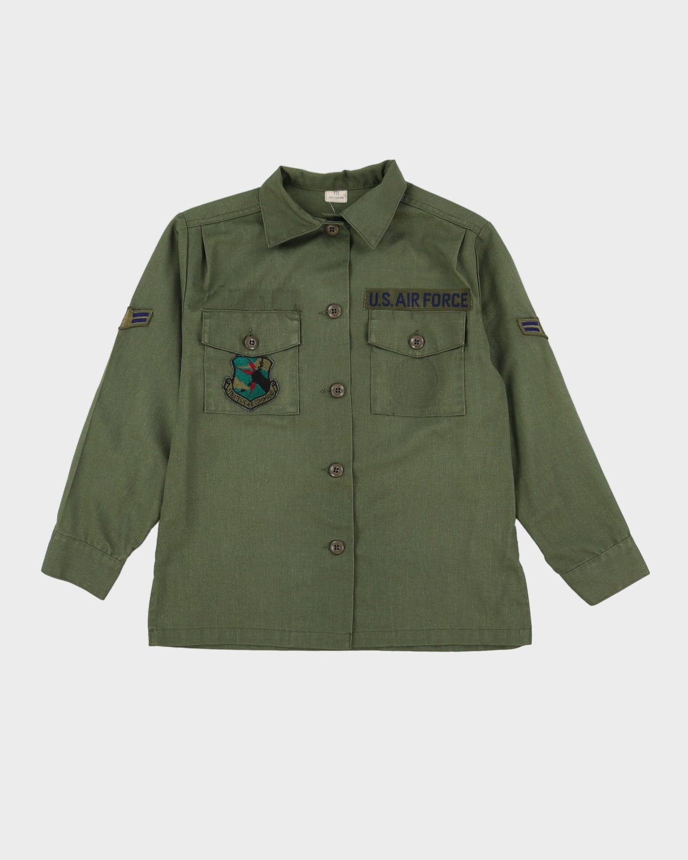 70s Vintage US Military Womens Fatigue Shirt - M