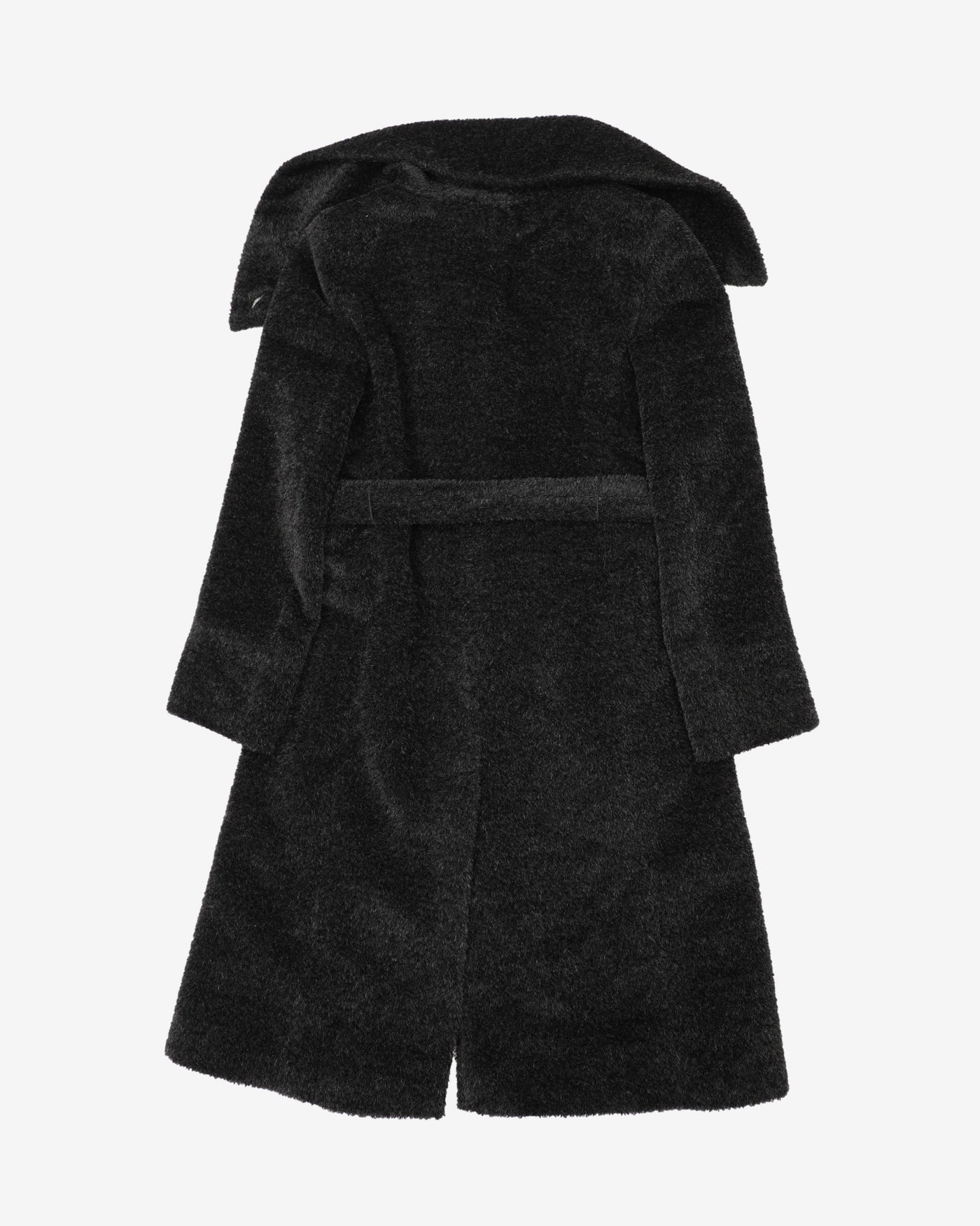 MaxMara Grey Fleece Style Coat