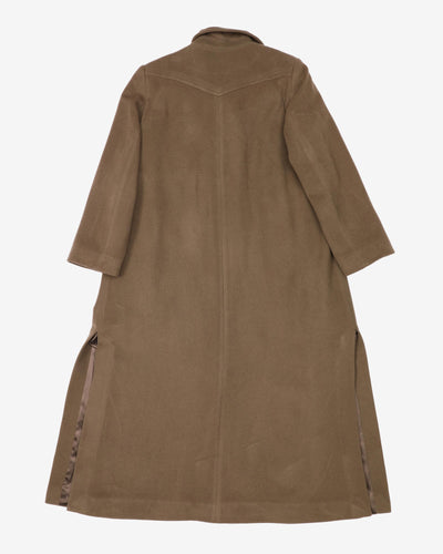 Jacques Vert Taupe Overcoat