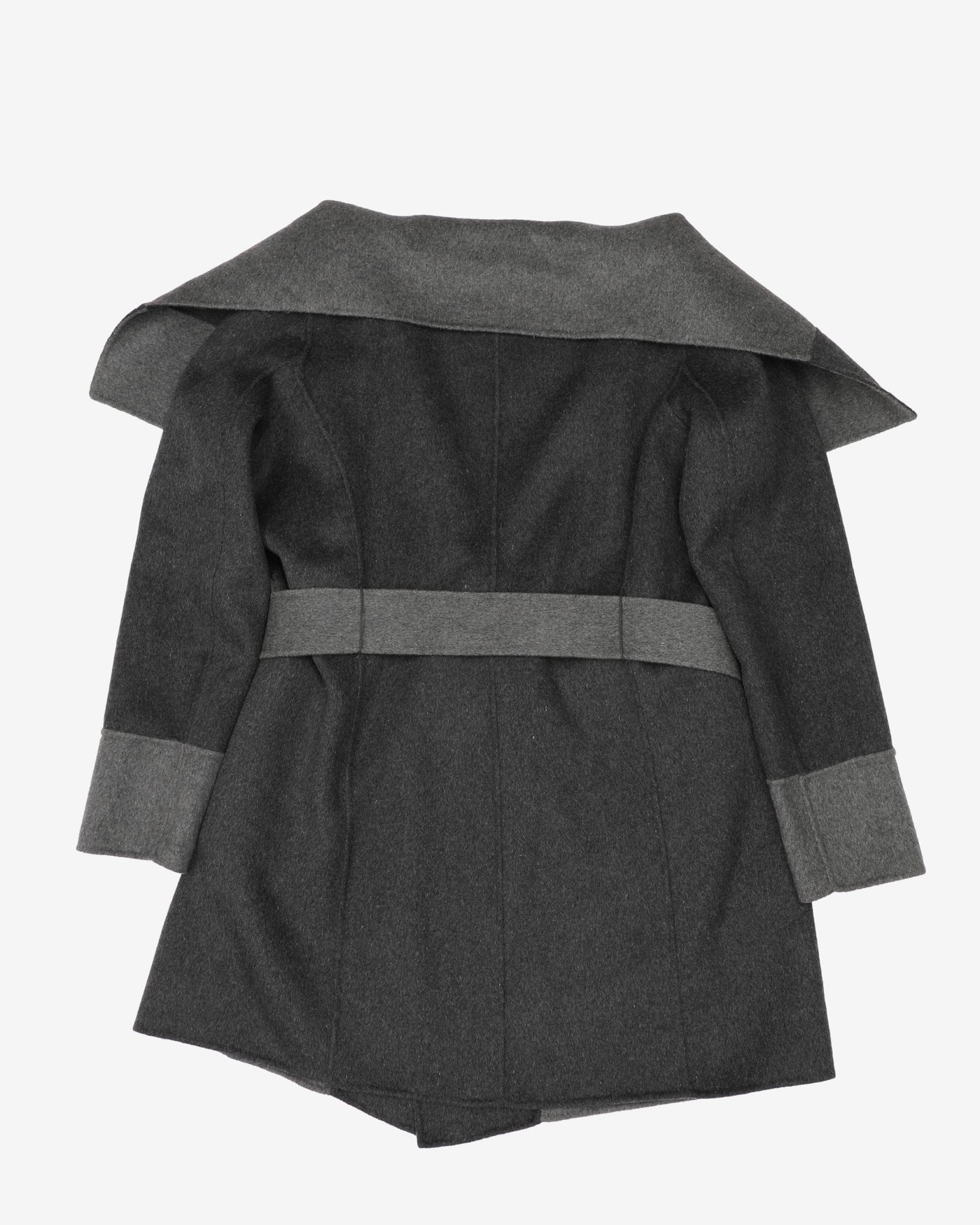 Diane von Furstenberg Reversible Grey Coat