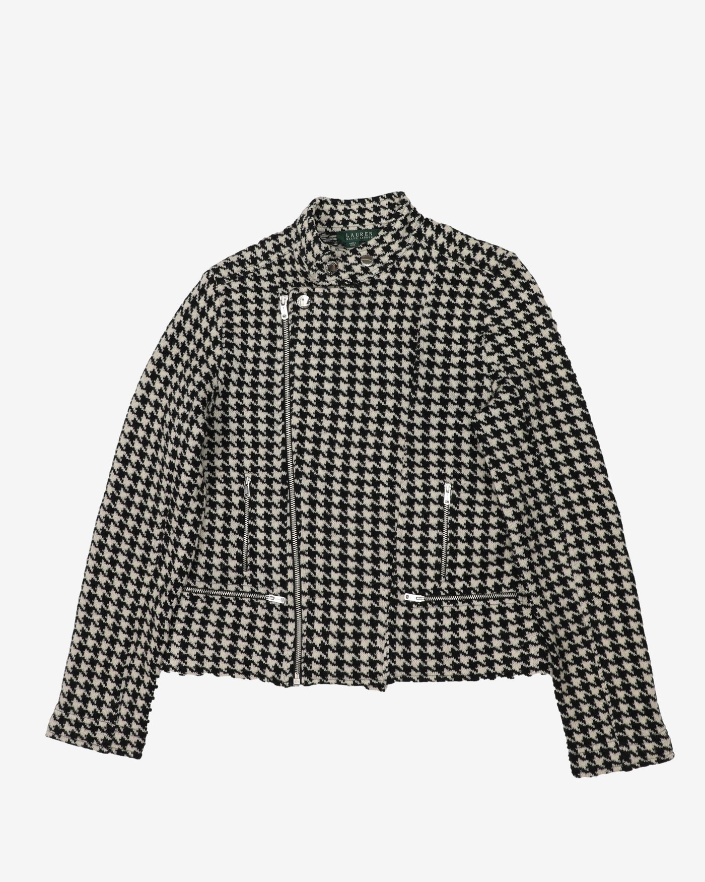 Lauren Ralph Lauren Houndstooth Patterned jacket