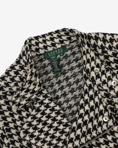 Lauren Ralph Lauren Houndstooth Patterned jacket