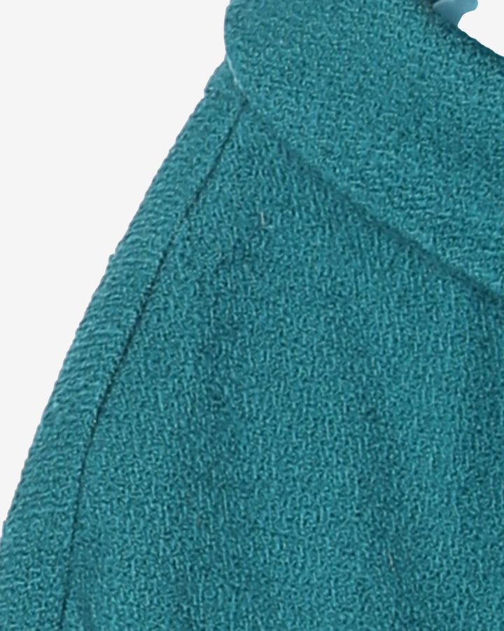 1960s Aqua Green A-line Coat
