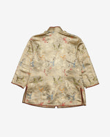 Gold Brocade Evening Jacket - S
