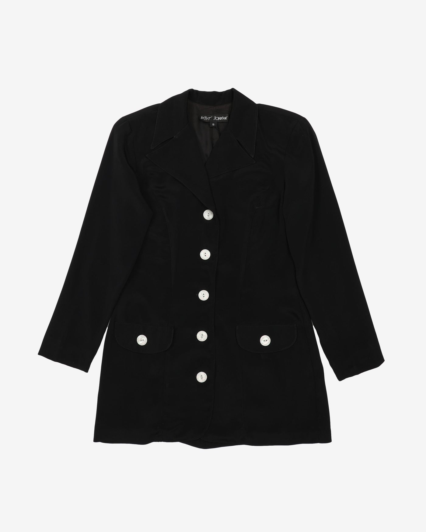 Betsey Johnson Back Fitted Blazer Jacket - S