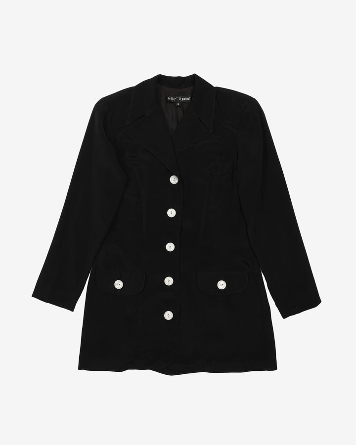 Betsey Johnson Back Fitted Blazer Jacket - S