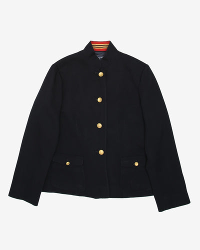 Faconnable Navy Blazer Style Jacket - M