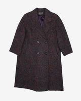 1980s Edward Chapman Tweed Overcoat - M