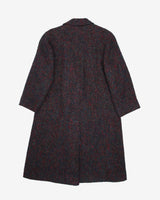 1980s Edward Chapman Tweed Overcoat - M