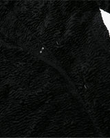 Calvin Klein Black Faux Fur Overcoat - S