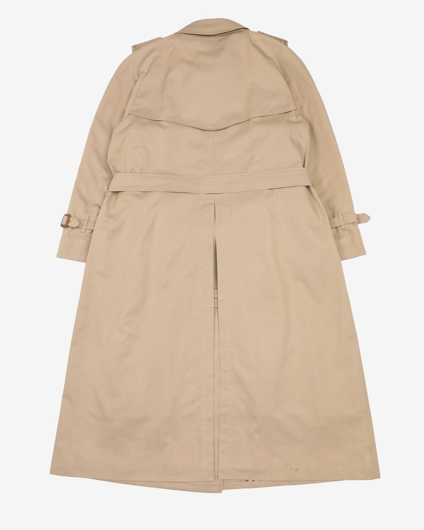 Burberrys' Beige Trench Coat Mac - L