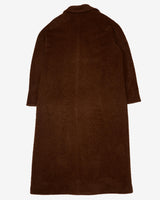 MaxMara Brown Made In Italy Overcoat - L