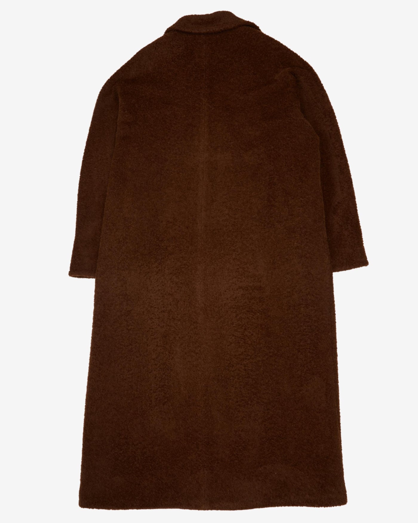 MaxMara Brown Made In Italy Overcoat - L