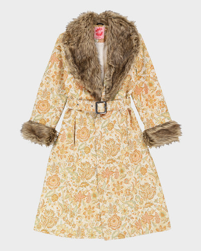 Rokit Originals Vintage Fabric Amber Coat - M