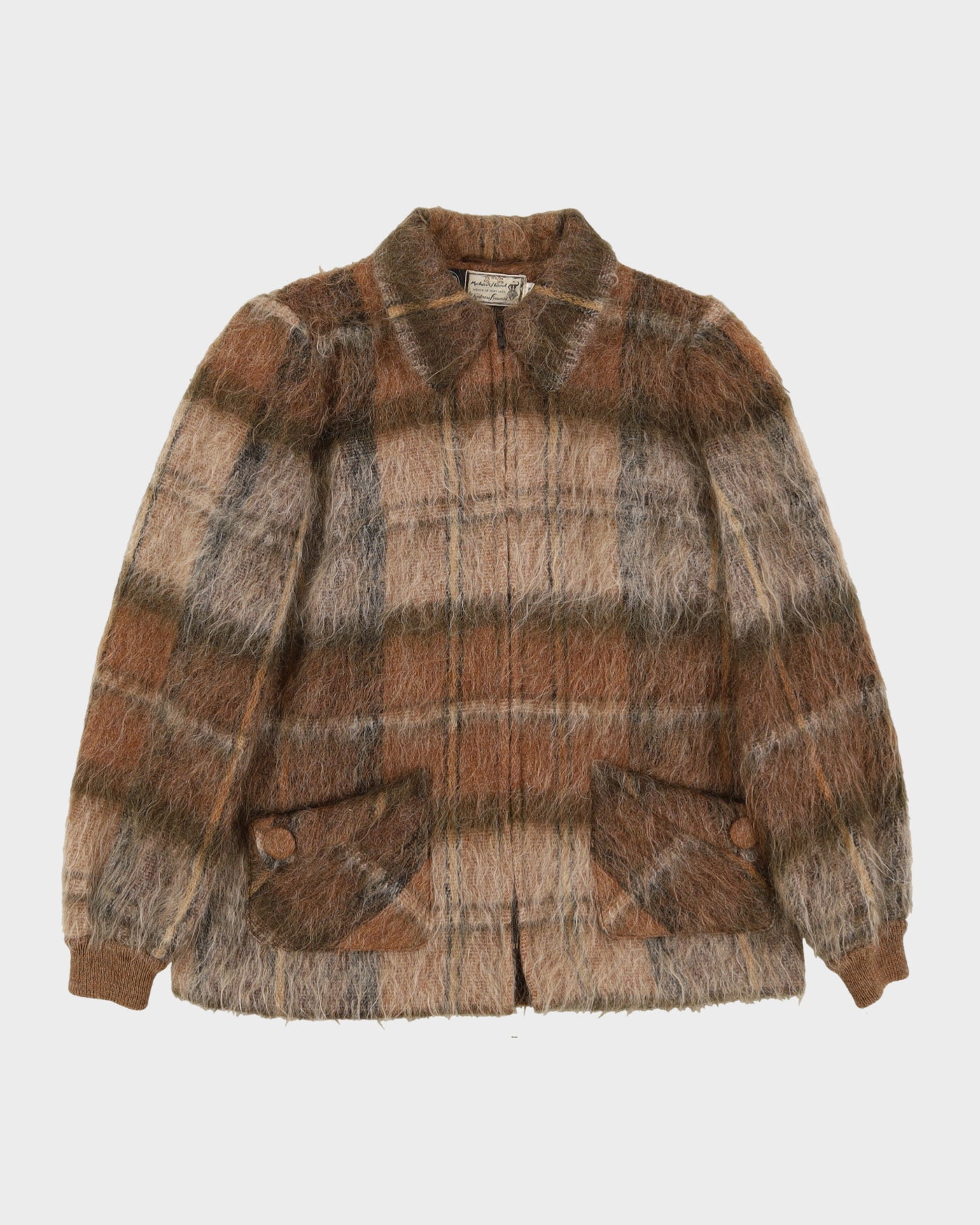 1970s Andrew Stewart Scotland Mohair Jacket - S
