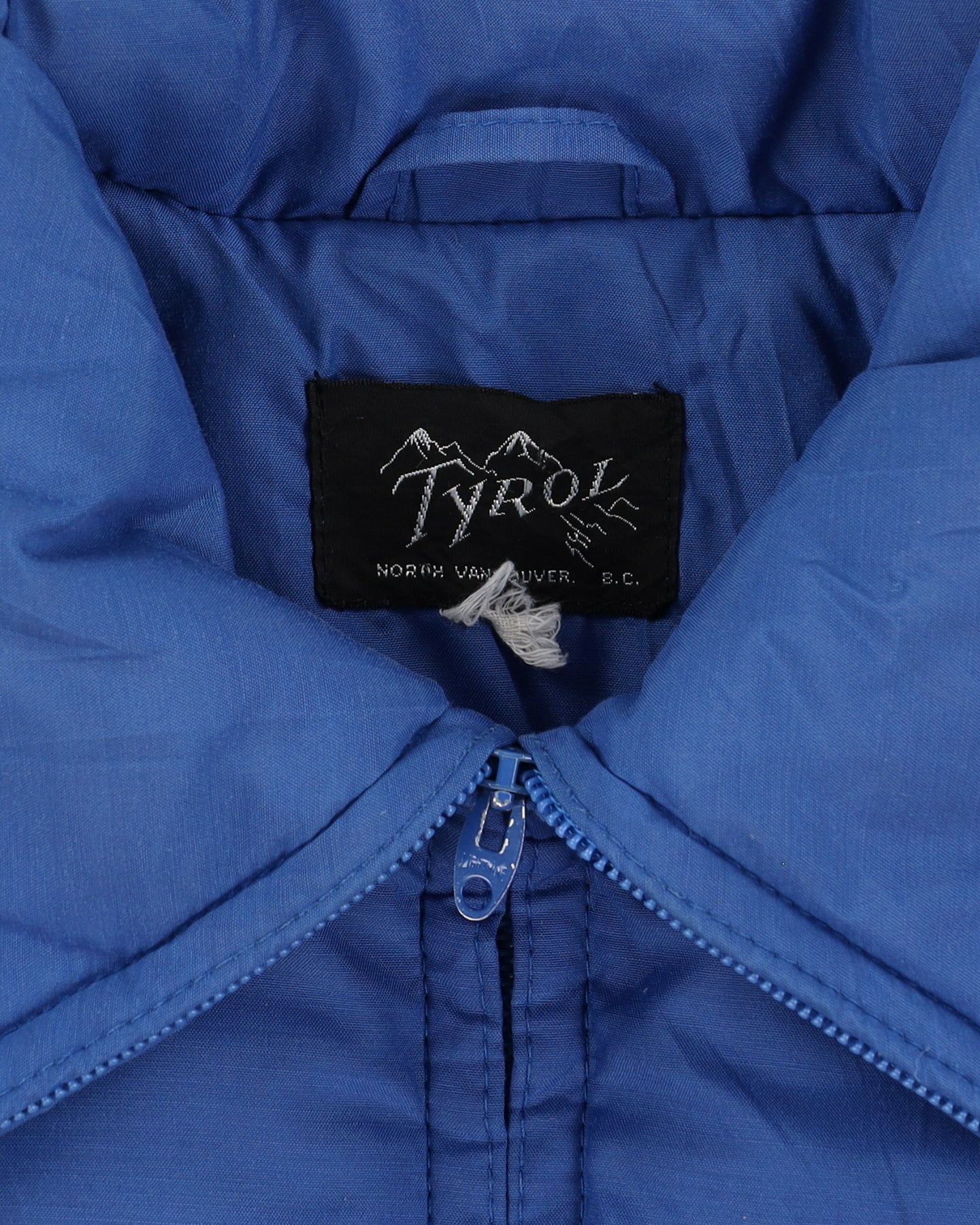 1980s Blue And White Short Ski Jacket - S