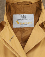 Aquascutum Beige A-line Mac Coat - L