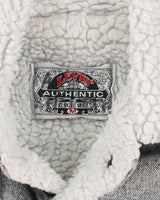 Levi's Faded Black Black Denim Sherpa Lined Jacket - S