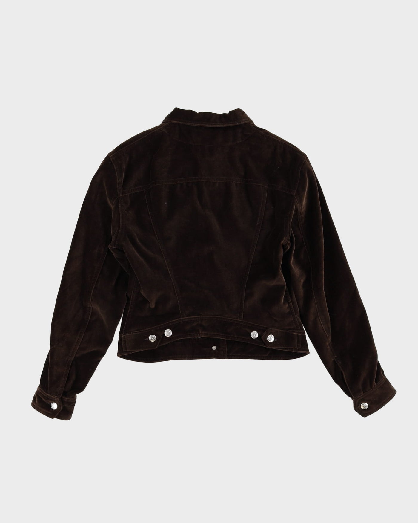 Katherine Hamnett Denim Brown Velvet Jacket - S