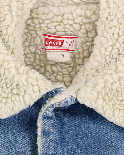 Levi's Denim Fleece Lined Jacket - S