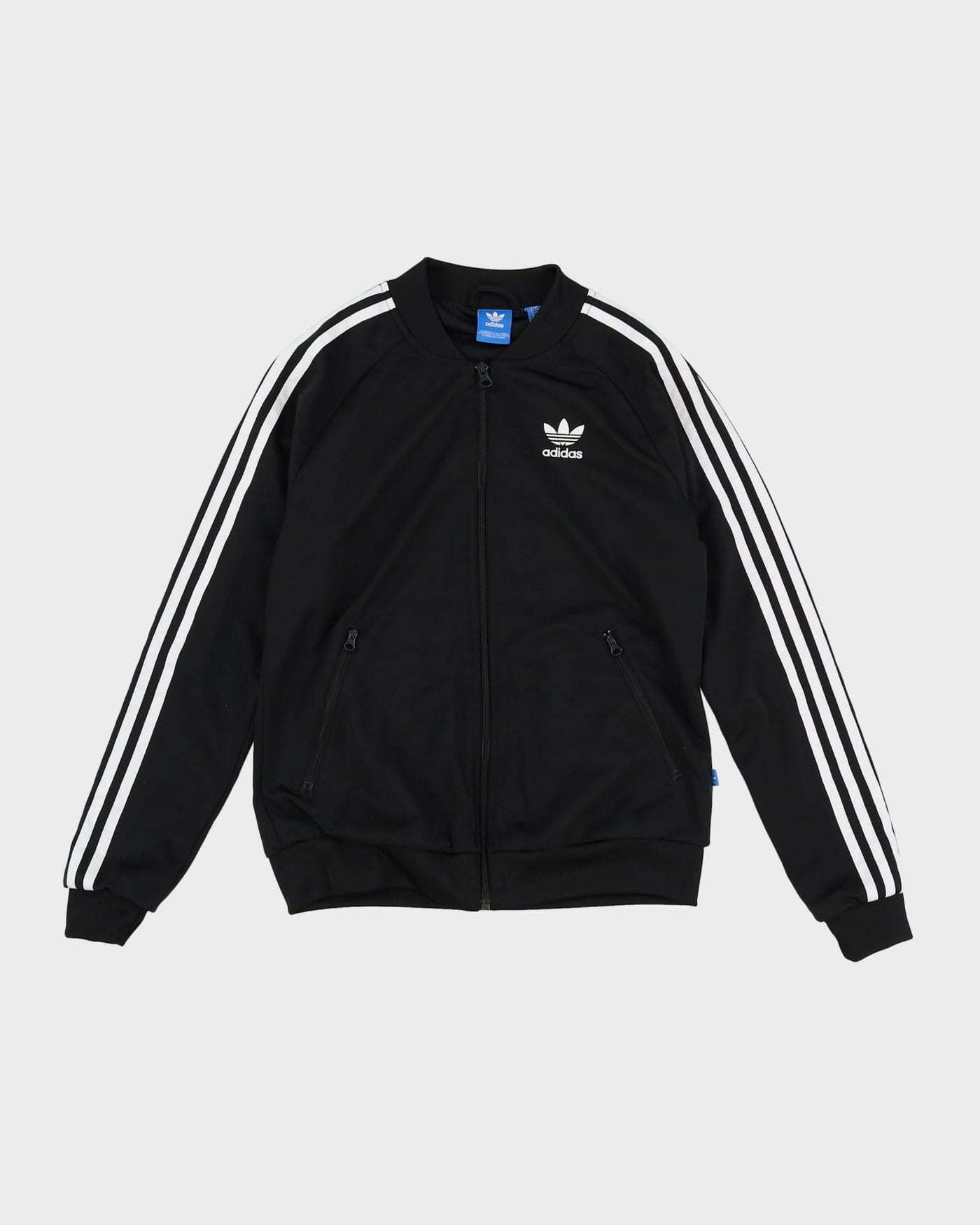 Adidas Black / White Track Jacket - M