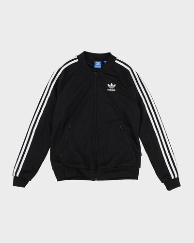 Adidas Black / White Track Jacket - M