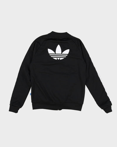 Adidas Black / White Track Jacket - M